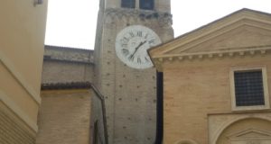 Il campanile della cattedrale di Sant'Agostino
