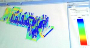 Una delle slide mostrate dall'ingegner Giorgetti