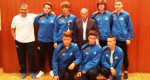 Il BluGallery Team con il tecnico Sorcionovo