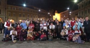 "Li Pistacoppi" in Piazza del Popolo