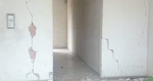 L'ingresso di un condominio