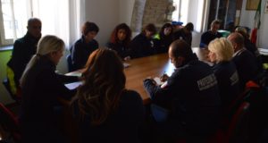 Riunione tecnica con i "rinforzi" della Protezione civile