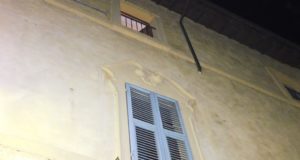 La finestra dell'appartamento