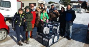 La consegna dei deumidificatori