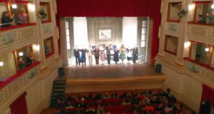 Lo spettacolo andato in scena al Feronia
