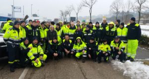 I volontari della Protezione civile lombarda