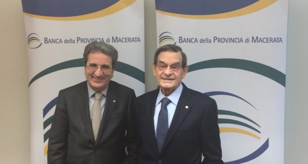 Il direttore generale Ferdinando Cavallini (a sinistra) e il presidente Loris Tartuferi