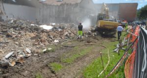 I vecchi laboratori Itis demoliti la scorsa estate