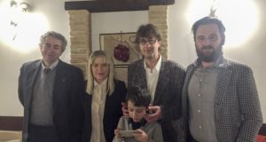 Il presidente Nardi con il sindaco Piermattei e l'imprenditore Grandinetti