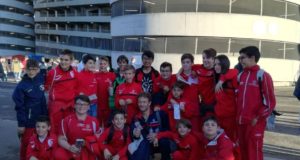 Il gruppo degli Esordienti a "San Siro"