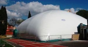Il pallone pressostatico alla Scuola Media