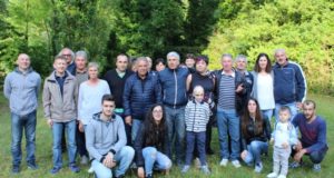 Il piccolo Simone con gli amici di Cesolo e dintorni