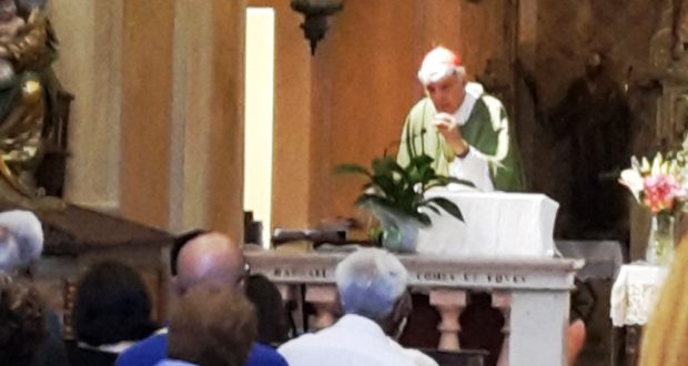 Il cardinal Menichelli dice messa a San Rocco