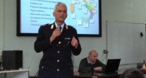 L'ispettore capo della Polizia postale di Macerata, Raffaele Daniele