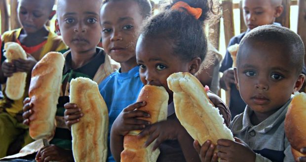 Bambini etiopi a Lenda