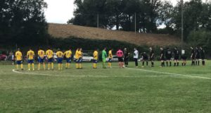 Formazioni in campo al "Palazzesi"