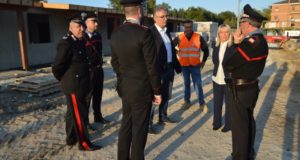 L'incontro dei Carabinieri con il sindaco Piermattei e il presidente Ceriscioli