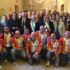 Foto di gruppo nel Municipio di Correggio