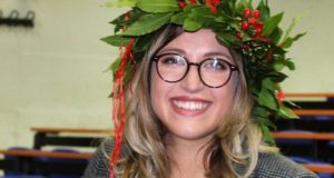 La neodottoressa Federica Piantoni