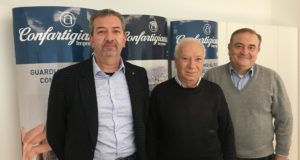 Da sinistra: Menichelli, Leonori e Bianchi