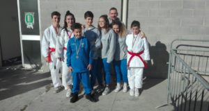 I ragazzi di San Severino assieme all'istruttore Boris Giachetta