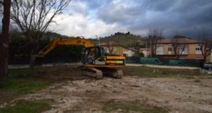 Ruspe in azione al rione Di Contro