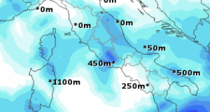 Le previsioni per domenica 25 febbraio