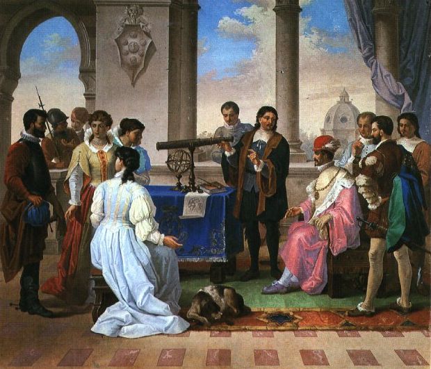 Eustachio Divini nell'opera di Mariano Piervittori in sala consiliare