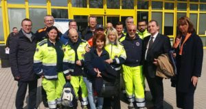 la delegazione a Bologna con il sindaco Rosa Piermattei