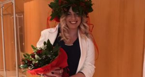 La neodottoressa Martina Matelica