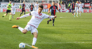 L'attaccante del Carpi, Melchiorri