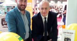 Il presidente provinciale di Coldiretti, Francesco Fucili, assieme all'on. Tullio Patassini