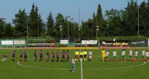 Squadre in campo al "Diana" di Osimo