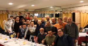 Il gruppo del calcetto targato Polisportiva Serralta
