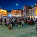 Cena e festa finale in Piazza del Popolo