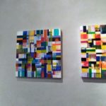 Una delle opere in mostra