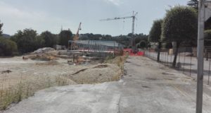 I laboratori Itis in costruzione