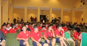 La presentazione del calcio settempedano alla Sala Italia