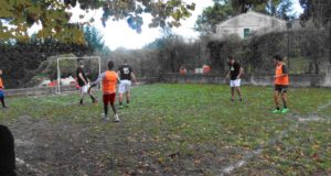 Un momento della partita