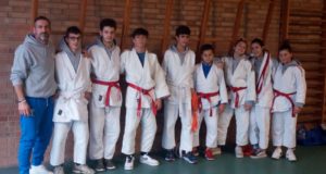 I ragazzi con il maestro Boris Giachetta