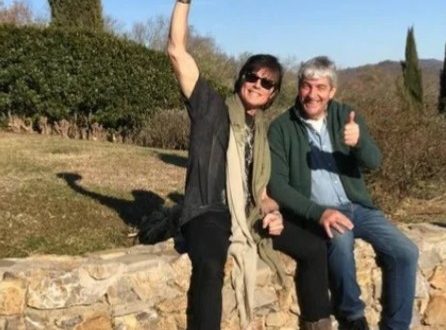 Ronn Moss con Paolo Rossi