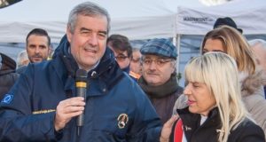 Angelo Borrelli con il sindaco Rosa Piermattei