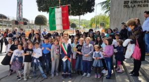 Alunni del "Tacchi Venturi" all'anniversario della Liberazione