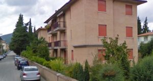La palazzina in via Raffaello Sanzio