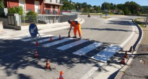 Nuovi attraversamenti pedonali in via Varsavia