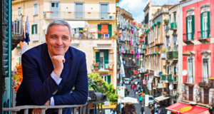 Maurizio De Giovanni nella sua Napoli