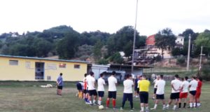 Il primo allenamento del Serralta nella sede storica della Polisportiva
