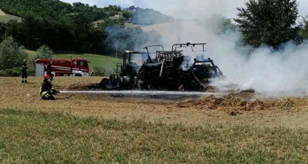 L'intervento di Vigili del fuoco e Protezione civile