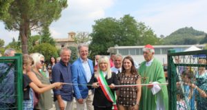 IL taglio del nastro a Cesolo