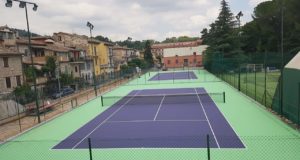 I nuovi campi da tennis
